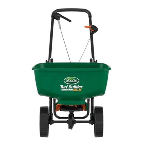 Thematic photo of a broadcast spreader (rzutowy) for grass
