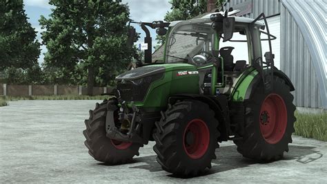 Wizualizacja ciągnika Fendt 200 V/F/P Vario w winnicy
