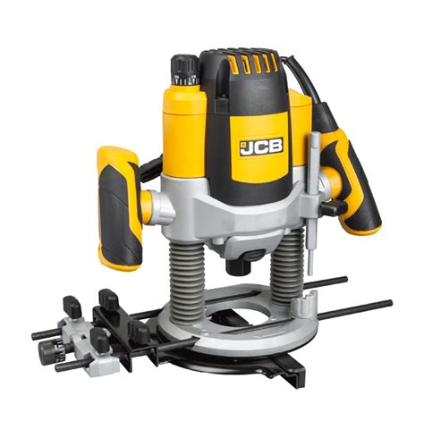 frezarka górnowrzecionowa JCB w akcji, obrabiająca drewno