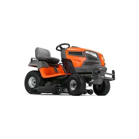 zdjęcie traktorka ogrodowego Husqvarna TS 342 z zaznaczonymi miejscami korozji