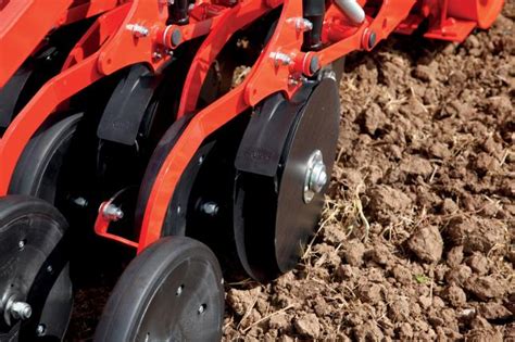Photo of the Seedflex coulter system on a KUHN seeder