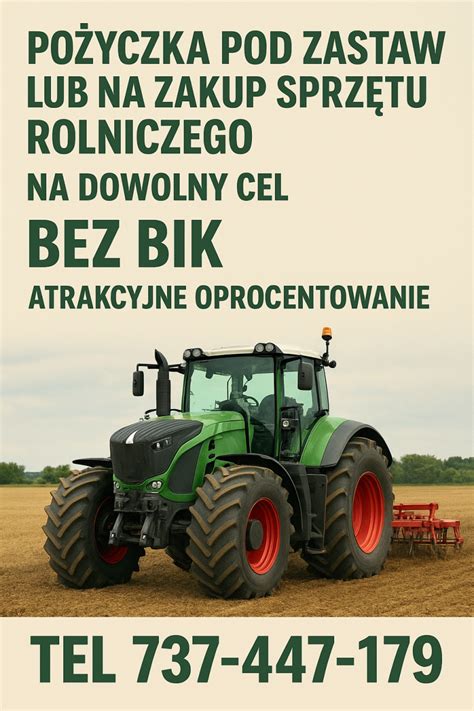 Infografika: Bezpieczny zakup maszyn rolniczych online