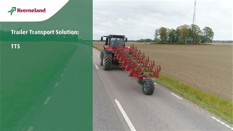 Schemat systemu Trailer Transport Solution (TTS) w pługu Kverneland