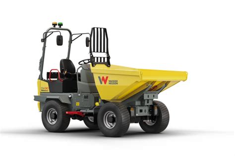 Ilustracja elektrycznego wozidła kołowego DW15e w akcji