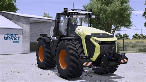 Schemat budowy podwozia ciągnika Claas XERION