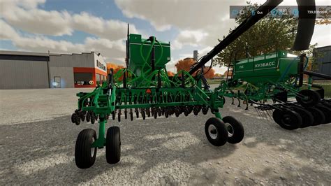 Porównanie szerokości roboczej różnych modeli siewników w Farming Simulator 19