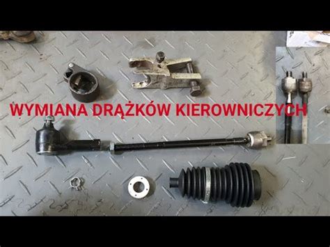 Różne typy drążków kierowniczych JCB