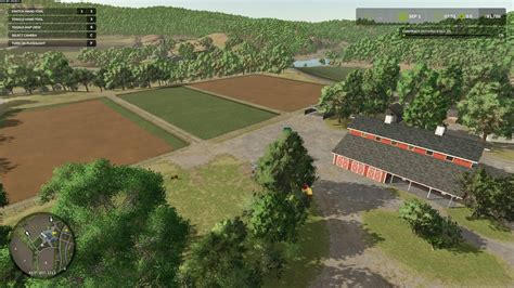 Mapa Farming Simulator 15 przedstawiająca teren Alp