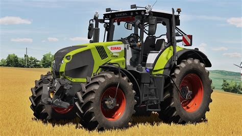 Zdjęcie ciągnika Claas Axion 850 w grze Farming Simulator 15