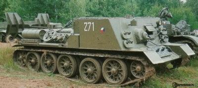Opancerzony ciągnik ratunkowy VT-34 na podwoziu T-34-85