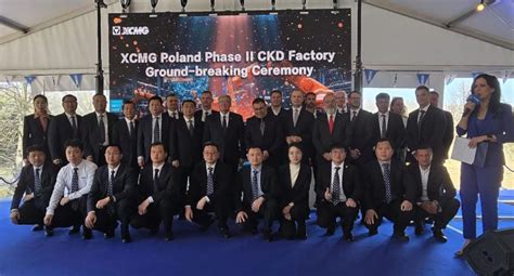 Nowoczesna hala montażowa dla wiertnic horyzontalnych XCMG w Kompinie