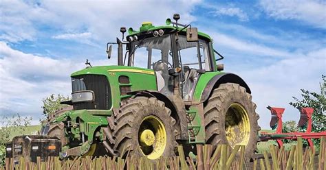 Ciągnik w Farming Simulator 2011 w akcji