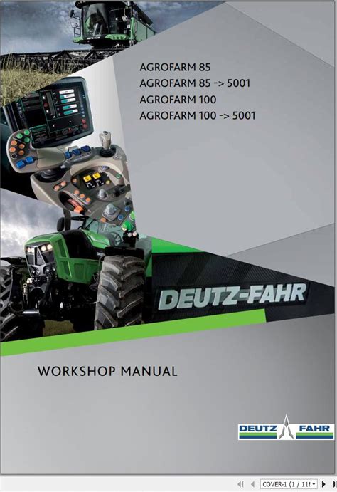 Technical diagram of DEUTZ-FAHR Agrofarm dimensions