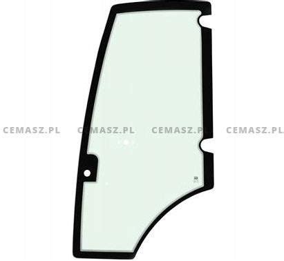 Szyba do drzwi lewych koparko-ładowarki Komatsu WB97