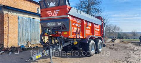 Schemat budowy adaptera rozrzucającego w rozrzutniku Metal-Fach N272/1