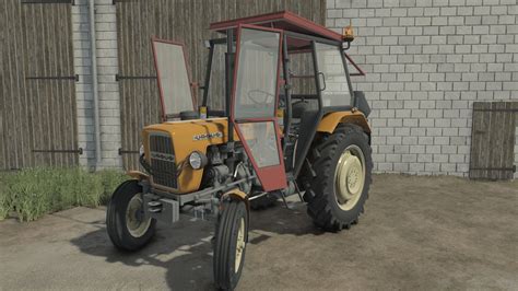 Photo of a vintage Ursus C-330 tractor, well-maintained