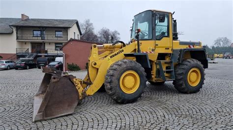 Ładowarka kołowa Komatsu w akcji