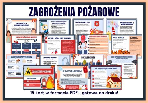 Ilustracja przedstawiająca potencjalne zagrożenia pożarowe wózka widłowego spalinowego