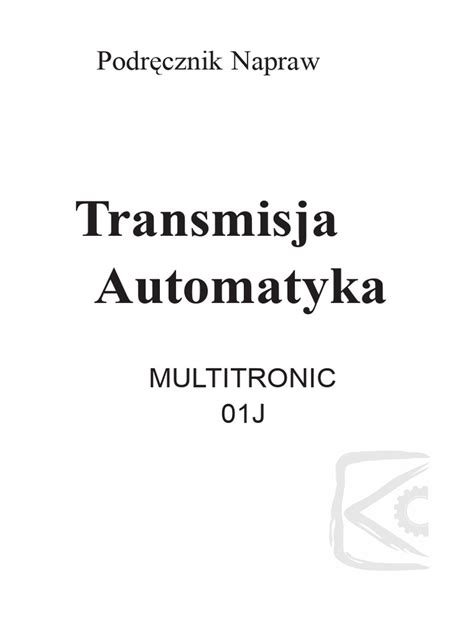 Komponenty skrzyni Multitronic