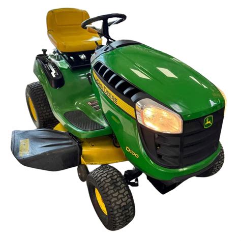 Zdjęcie przedstawiające modele traktorków ogrodowych John Deere