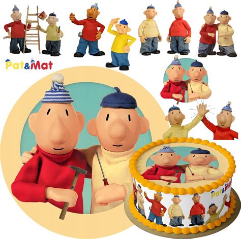 Pat i Mat - ilustracja postaci