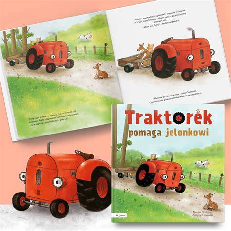 Traktorek z serii bajek Natalie Quintart