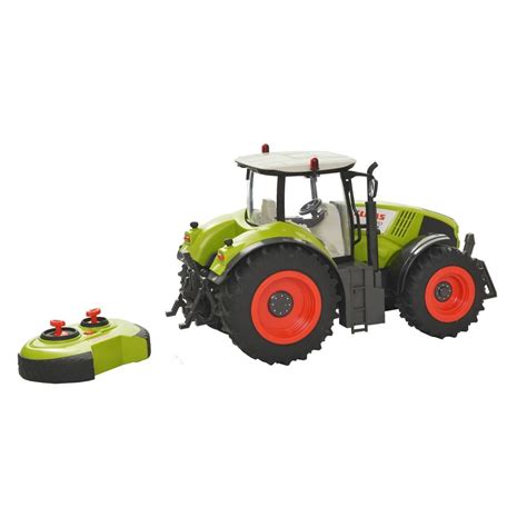 Zestaw zabawkowy ciągnik Happy People Claas Axion z prasą Bruder