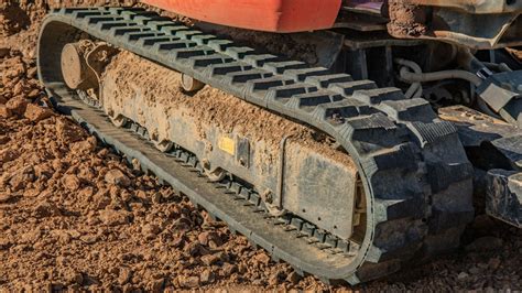 Thematic photo of a mini excavator on tracks