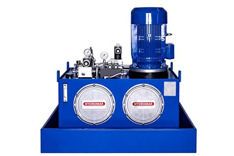 Przykład niestandardowej pompy hydraulicznej, złożonej z modułów