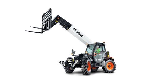 Thematic photo of a Bobcat mini telehandler at a construction site