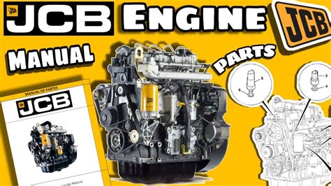 Cross-section diagram or technical drawing of a JCB Dieselmax engine.