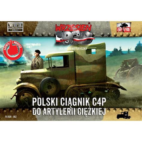 Zdjęcie pudełka zestawu modelarskiego First To Fight C4P w skali 1:72