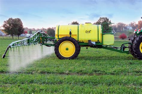 Thematic photo of an agricultural sprayer in a field