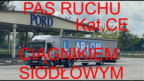 Schemat budowy zestawu z ciągnikiem siodłowym i dwoma naczepami z wózkiem dolly