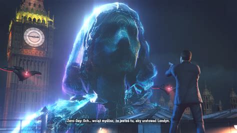 Ujęcie z futurystycznego Londynu w Watch Dogs Legion, prezentujące architekturę i drony Albion
