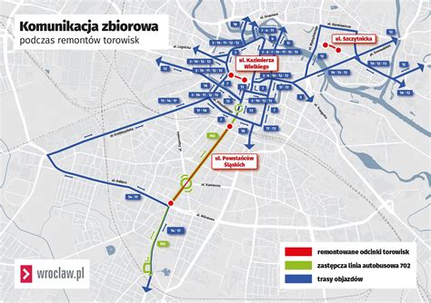 Plan rozbudowy infrastruktury miejskiej Ostrołęki (mapa)