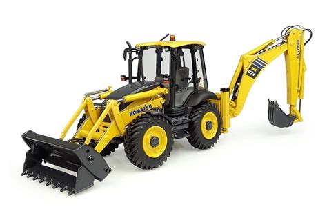 Thematic photo of a Komatsu WB97S backhoe loader