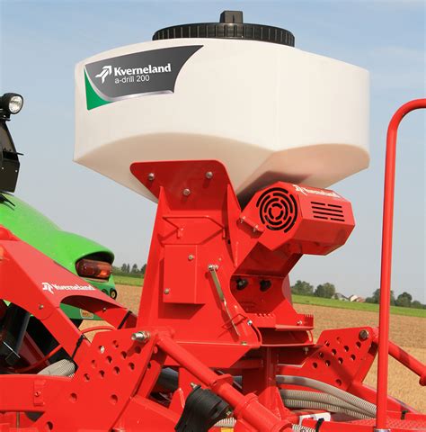 schemat działania Kverneland a-drill z siewnikiem e-drill