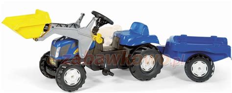 Traktor na pedały Rolly Toys New Holland T7 z ładowaczem