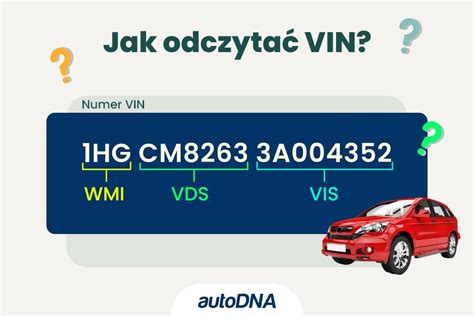 Schemat przedstawiający lokalizację numeru VIN na ramie oraz tabliczce znamionowej maszyny budowlanej
