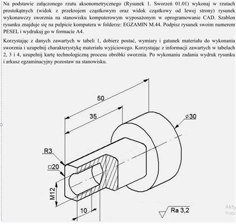 Rysunek techniczny wozu asenizacyjnego z podanymi wymiarami