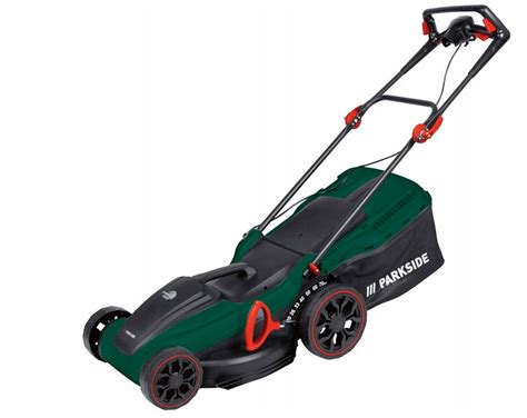 zdjęcie kosiarki elektrycznej Florabest 1800W 44cm 55L