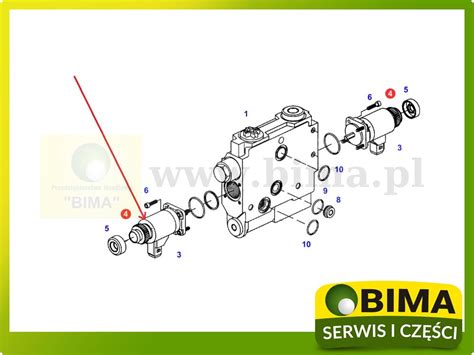 zdjęcie zaworu hydraulicznego Kverneland 012742