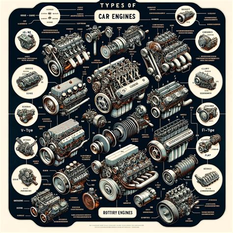 Infographic showing different types of Weima engines and their applications