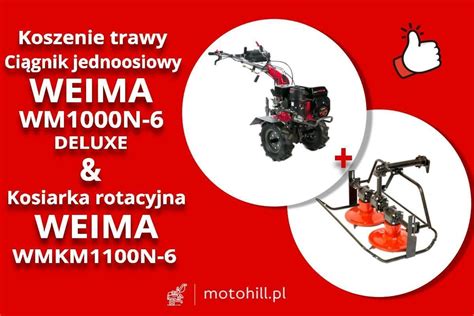 Infografika porównująca modele Weima WM1000N-6 Deluxe i WM1100BE-6 DIFF