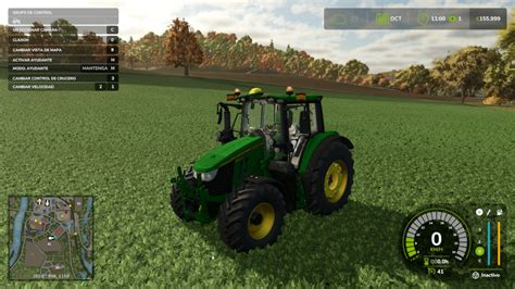 Infografika przedstawiająca dostępne opcje przekładni i silników w serii John Deere 6M