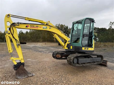 minikoparka Yanmar ViO 45 w pracy