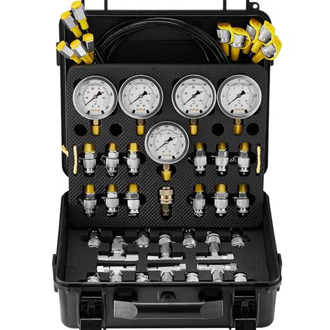 Hydraulic pressure gauge set diagram