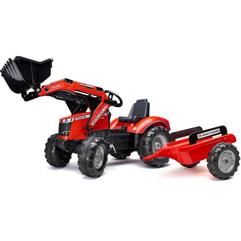 traktor na pedały Massey Ferguson 8650 z łyżką