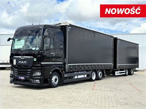 Ciężarówka MAN TGX XL Euro 6 w konfiguracji wywrotki na placu budowy